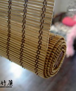 【型號：550】碳化處理雙線經典編織竹簾款