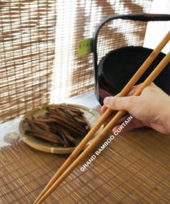 品竹系列環保筷一雙〔油炸長筷45公分〕精選竹材製作