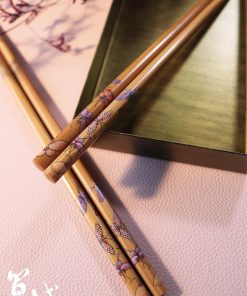 篁城竹簾〔6號.繽紛蝴蝶筷-竹筷〕過年團圓飯/幸福伴手禮/台灣製/環保筷/筷子/竹筷/伴手禮/婚禮小物