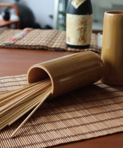 【篁城竹藝】〔桂竹籤筒:約7X15公分〕居酒屋竹籤筒/日式竹筒/竹筒/竹籤用/香筒/籤筒/卜卦