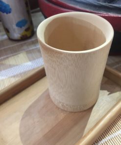 〔曲線竹杯(大)無漆款〕純天然素材，台灣本土製作，送禮、公司贈品